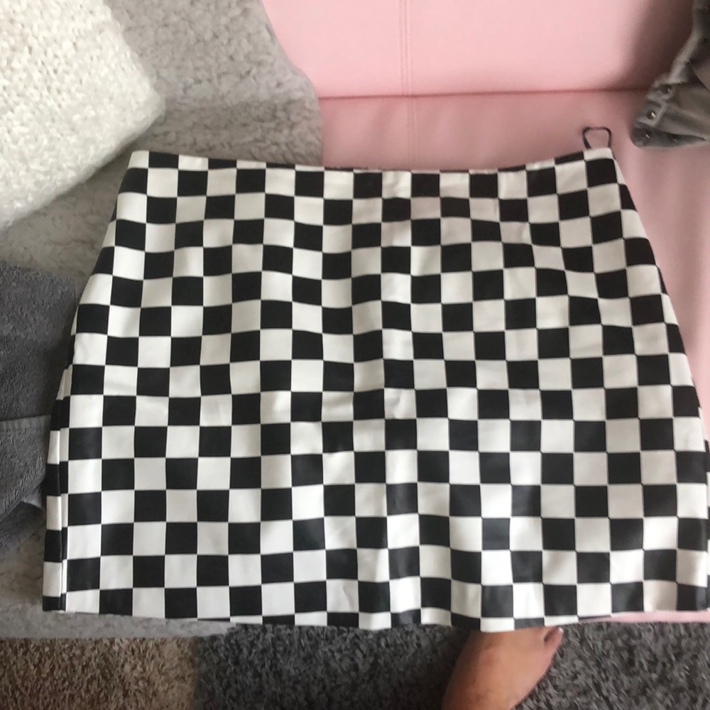 Forever 21 Plus Size Checkerboard skirt